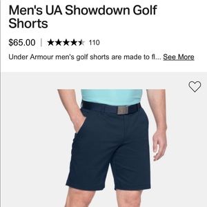 Men’s Under Armour Golf Shorts - size 36